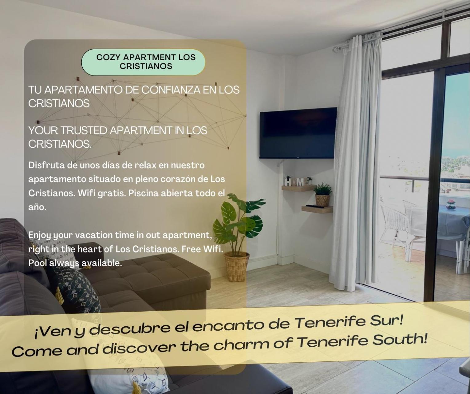 Cozy Apartament Los Cristianos Arona (Tenerife) Exterior foto